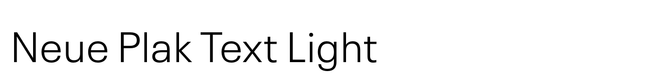 Neue Plak Text Light image